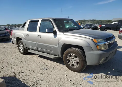 2002 Chevrolet Avalanche C1500 from USA, damaged, VIN 3GNEC13T92G148307